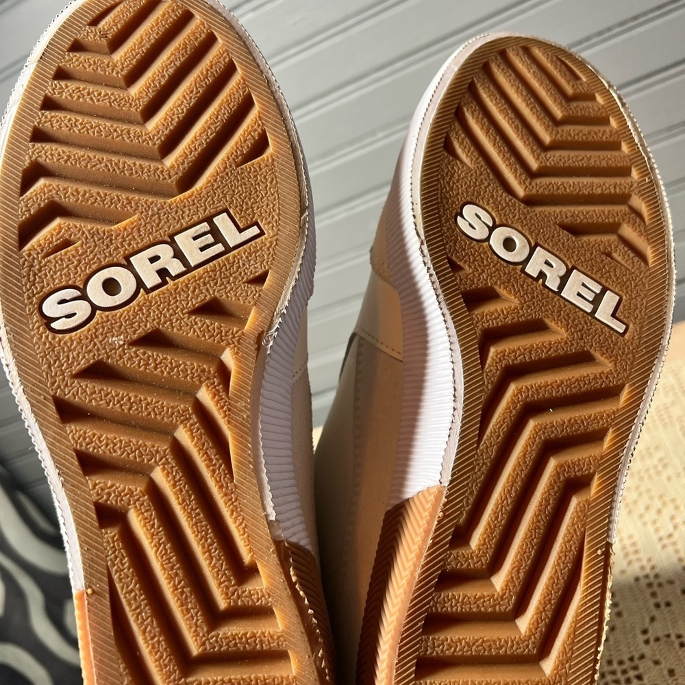 Sorel Out N About Dove Wedge Sneakers Ankle Bootie Boots Shoes Size 10 new - Picture 7 of 8